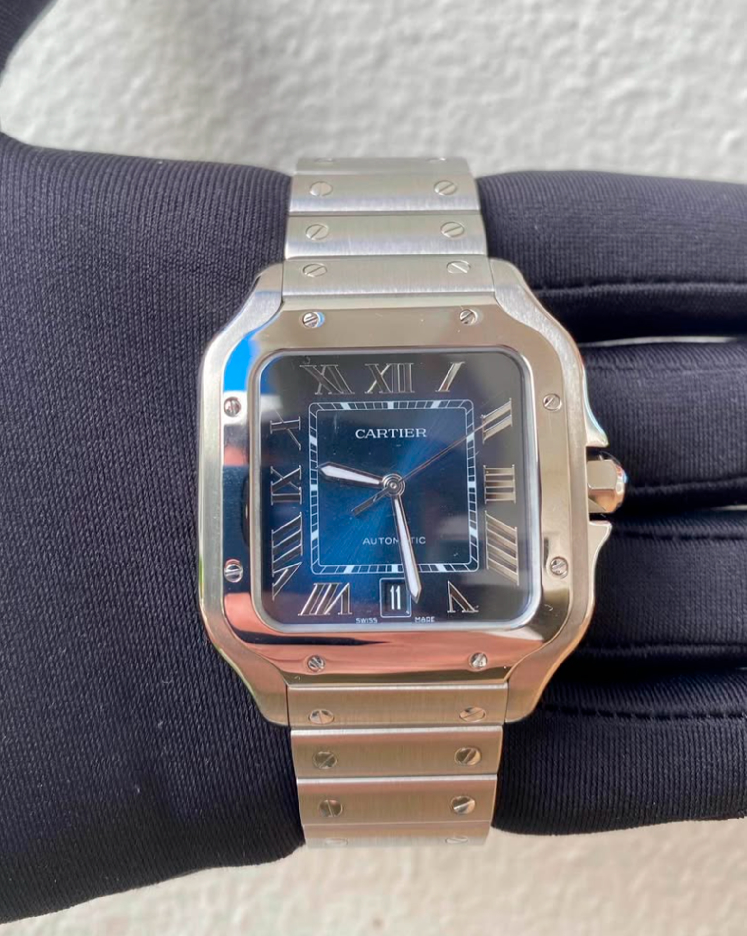 Santos 100 Dial Azul
